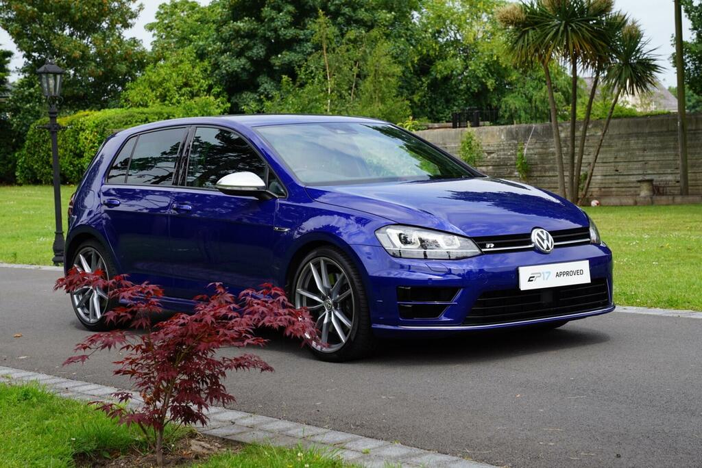 Volkswagen Golf 2.0 Tsi Bluemotion Tech R Dsg 4Motion Euro 6 Ss DA65HVG Blue #4