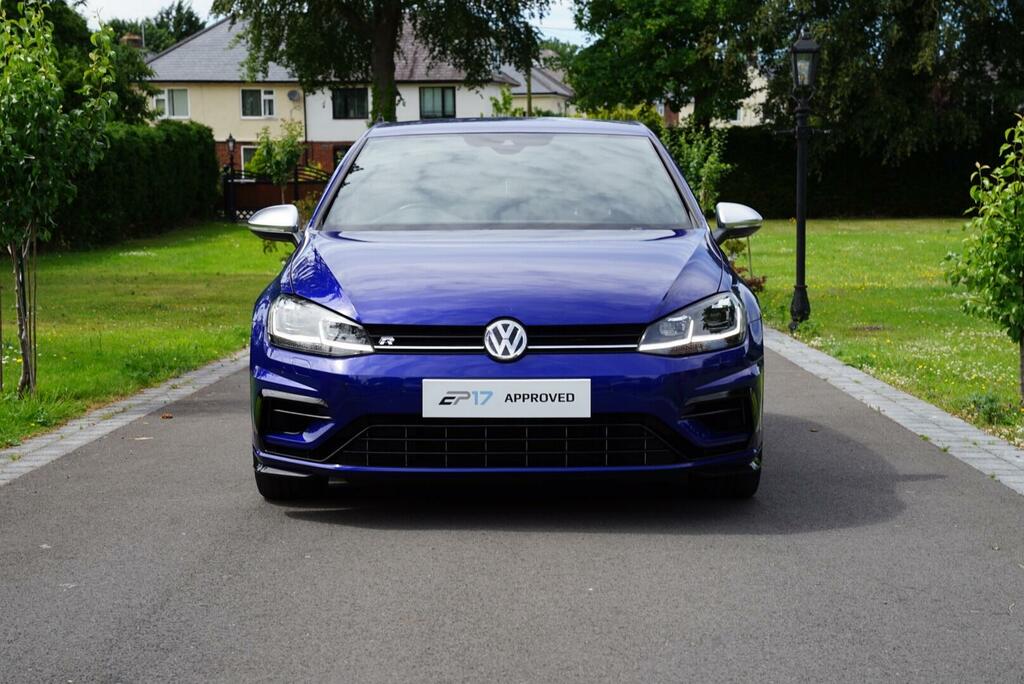 Volkswagen Golf R Blue #5