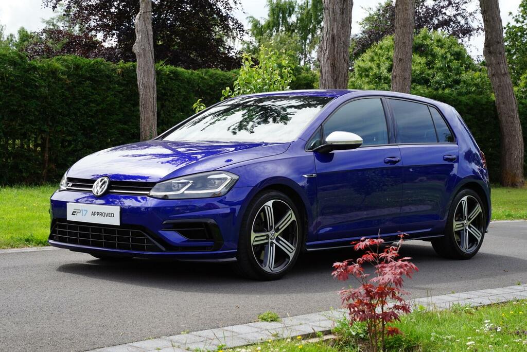 Volkswagen Golf R Blue #6