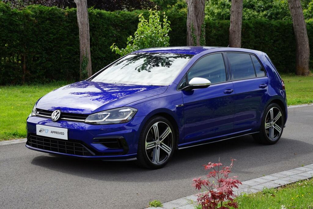 Volkswagen Golf R Blue #3