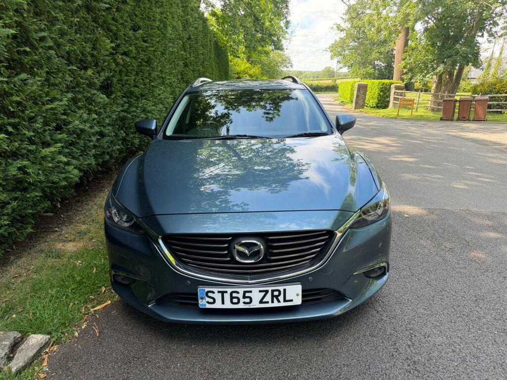 Mazda 6 2.2 Skyactiv-d Sport Nav Tourer Euro 6 Ss Blue #4