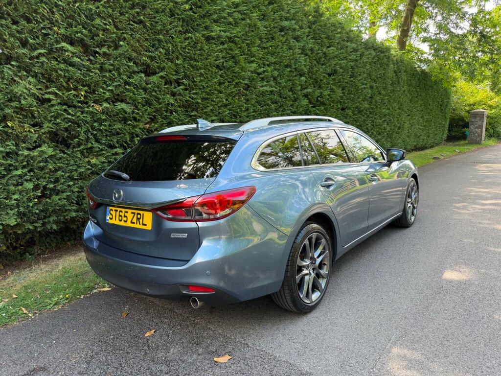 Mazda 6 2.2 Skyactiv-d Sport Nav Tourer Euro 6 Ss Blue #6
