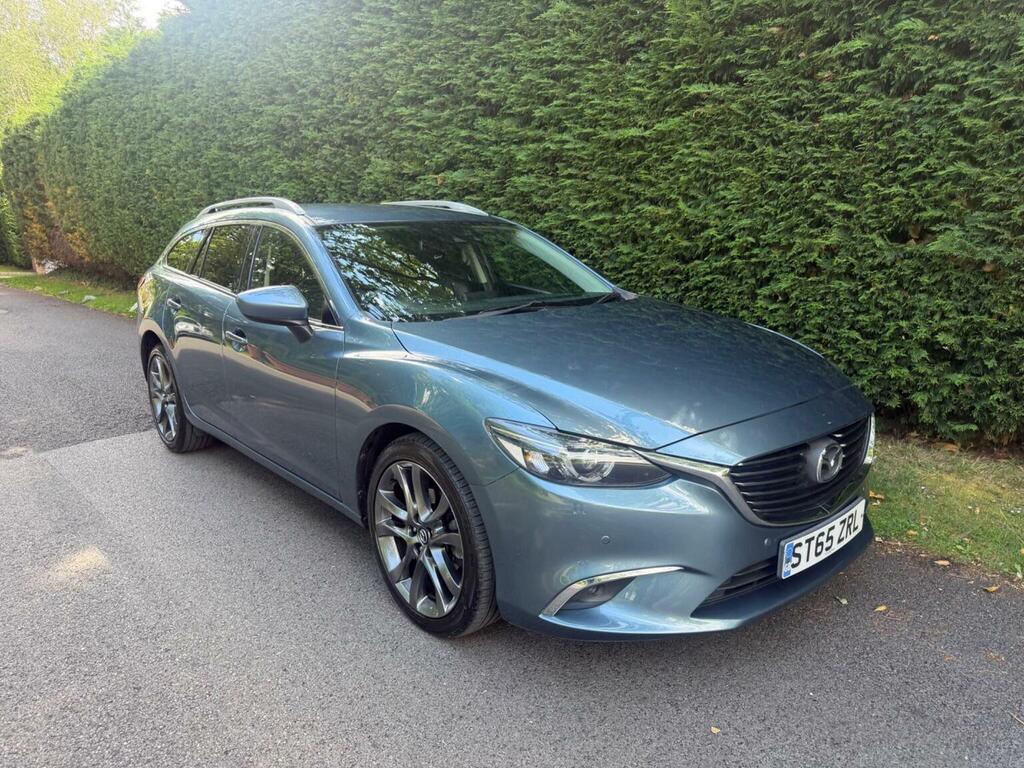 Mazda 6 2.2 Skyactiv-d Sport Nav Tourer Euro 6 Ss Blue #5