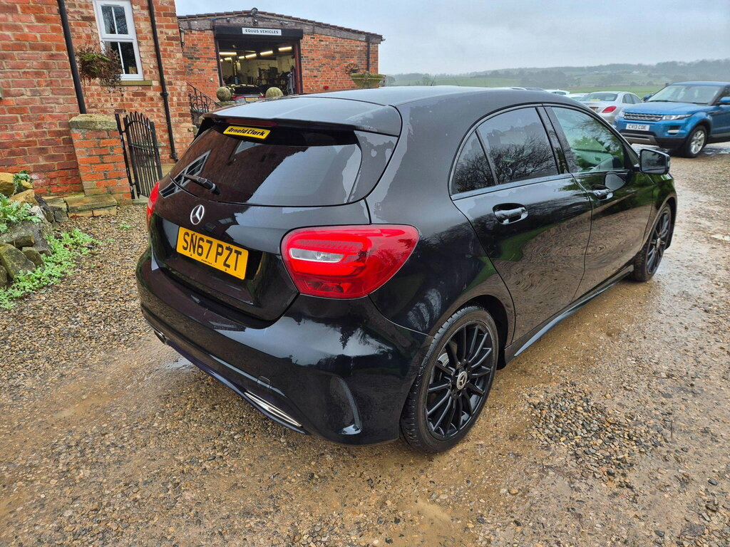Mercedes-Benz A Class 2.1 A200d Amg Line 7G-dct Euro 6 Ss SN67PZT Black #6