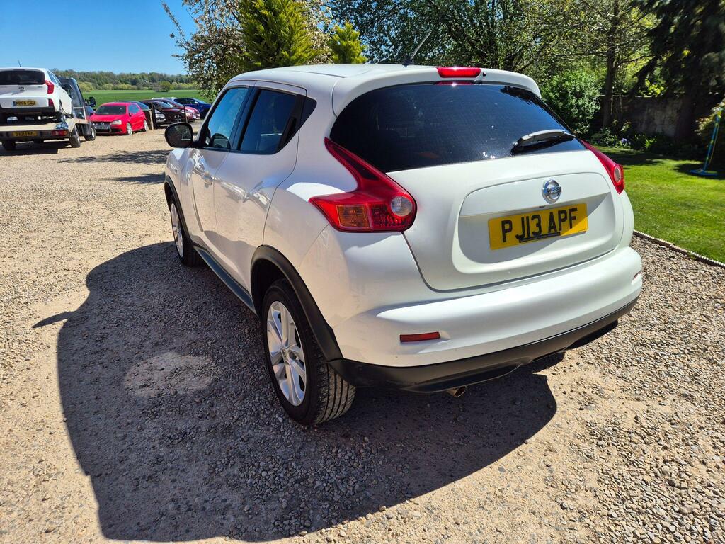 Nissan Juke 1.6 Acenta Premium Euro 5 Ss PJ13APF White #5