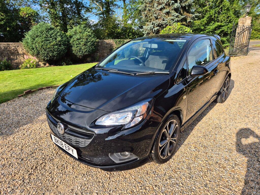 Vauxhall Corsa 1.4I Turbo Black Edition Euro 6 Ss BK18EPY Black #5