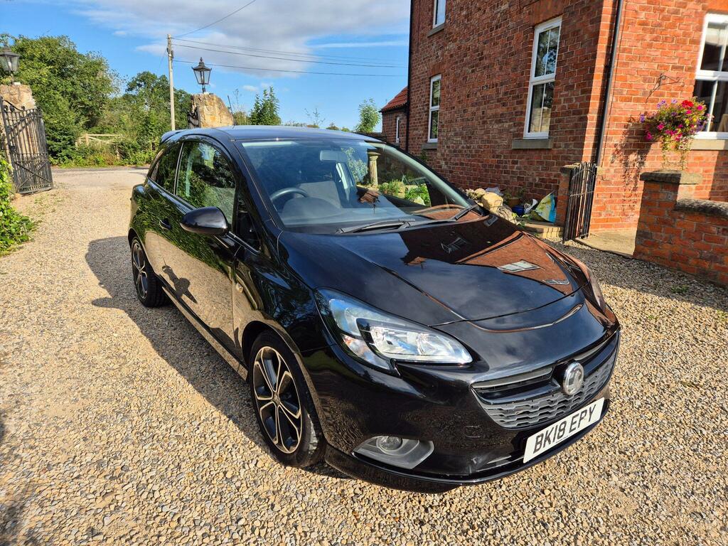 Vauxhall Corsa 1.4I Turbo Black Edition Euro 6 Ss BK18EPY Black #3