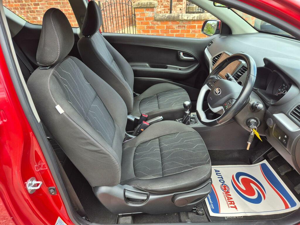 Kia Picanto 1.0 City Euro 5 Red #4