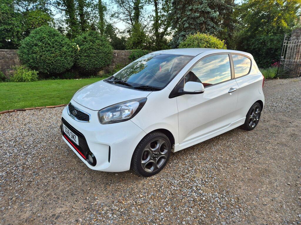 Kia Picanto 1.25 Ecodynamics Chilli Euro 6 Ss White