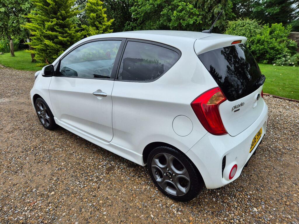 Kia Picanto 1.25 Ecodynamics Chilli Euro 6 Ss SG16SMZ White #4