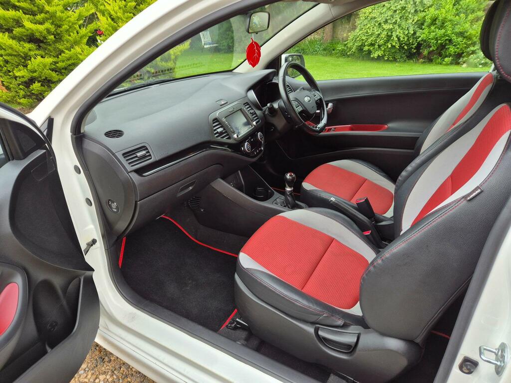 Kia Picanto 1.25 Ecodynamics Chilli Euro 6 Ss SG16SMZ White #5