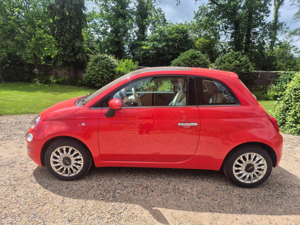 Fiat 500 1.2 Lounge Euro 6 Ss NJ67VZZ Pink #4