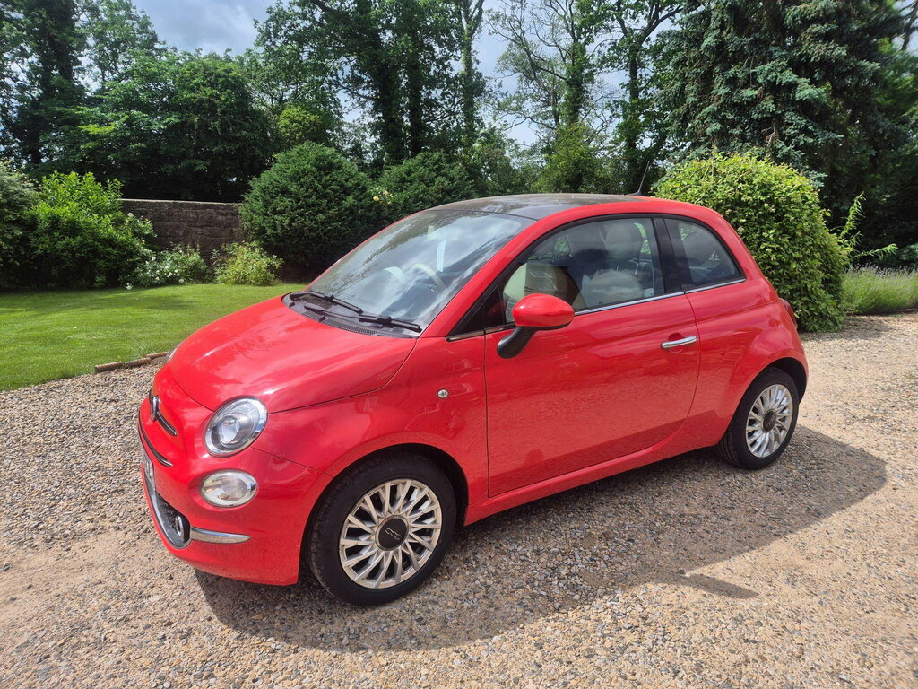 Fiat 500 1.2 Lounge Euro 6 Ss Pink