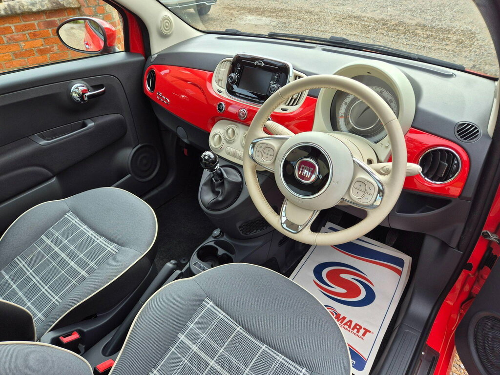 Fiat 500 1.2 Lounge Euro 6 Ss NJ67VZZ Pink #2