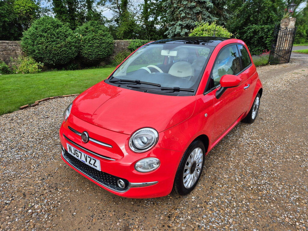 Fiat 500 1.2 Lounge Euro 6 Ss NJ67VZZ Pink #6