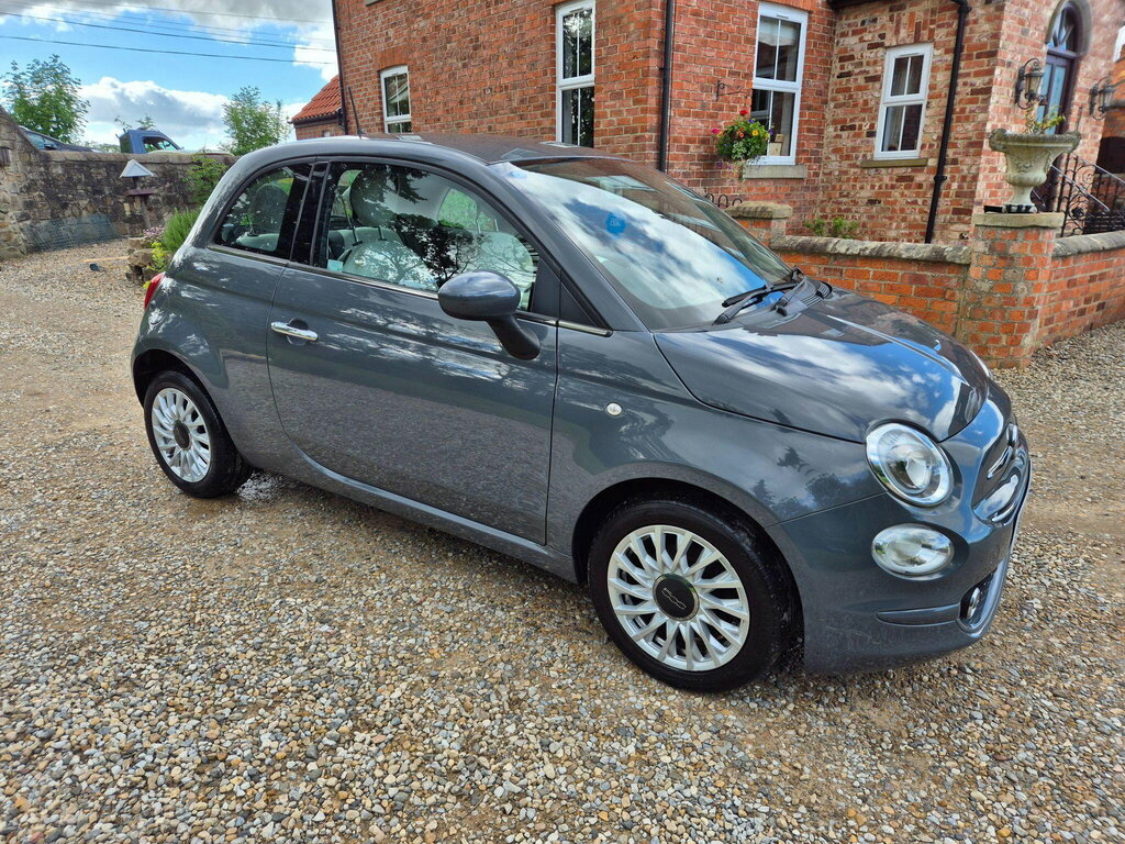 Fiat 500 1.2 Lounge Euro 6 Ss NL69XJH Grey #6