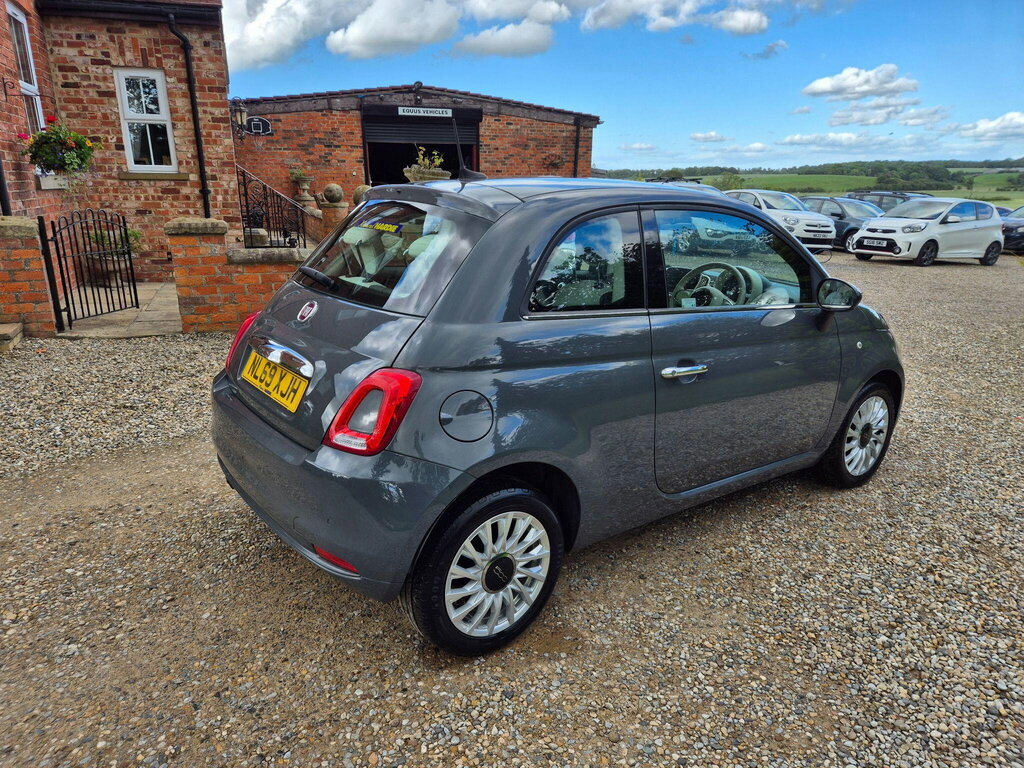 Fiat 500 1.2 Lounge Euro 6 Ss Grey #4