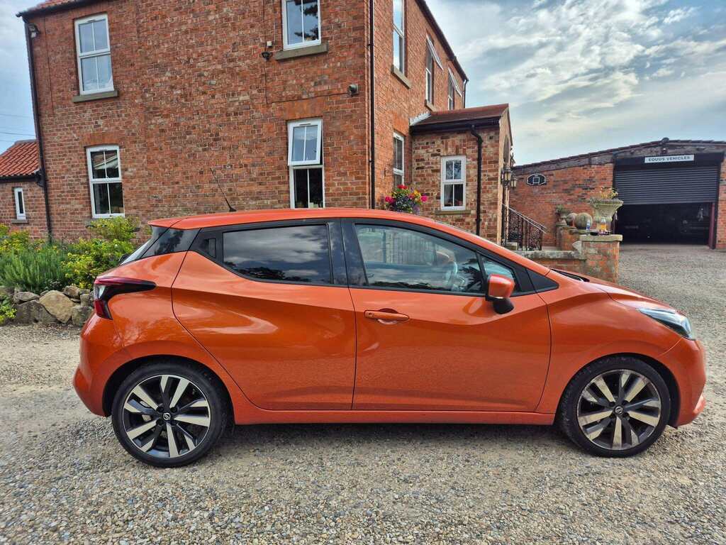 Nissan Micra 1.5 Dci Tekna Euro 6 Ss Orange #5