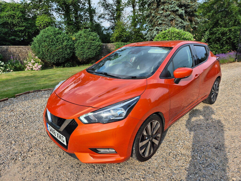 Nissan Micra 1.5 Dci Tekna Euro 6 Ss Orange #2