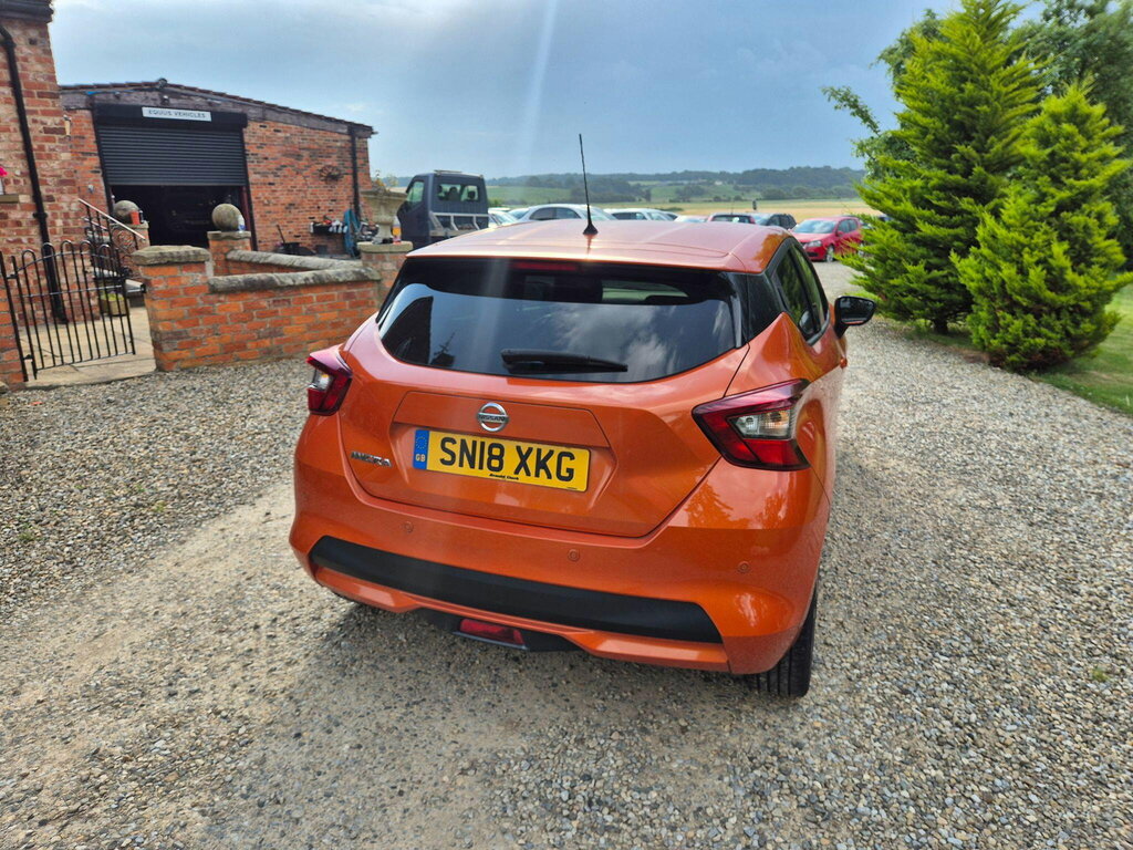 Nissan Micra 1.5 Dci Tekna Euro 6 Ss Orange #6