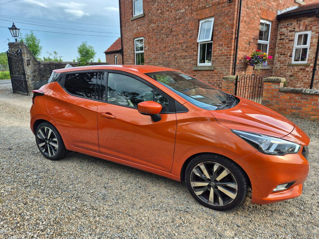 Nissan Micra 1.5 Dci Tekna Euro 6 Ss Orange #4