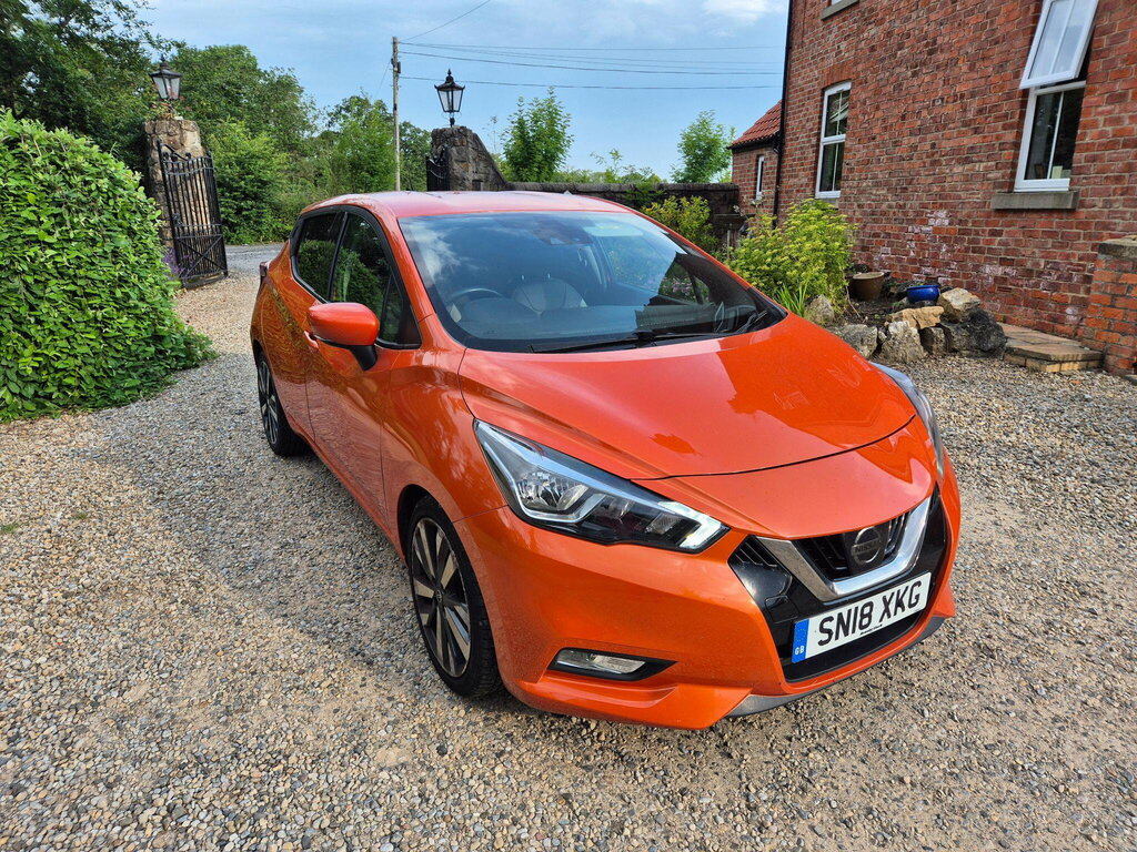 Nissan Micra 1.5 Dci Tekna Euro 6 Ss Orange #3