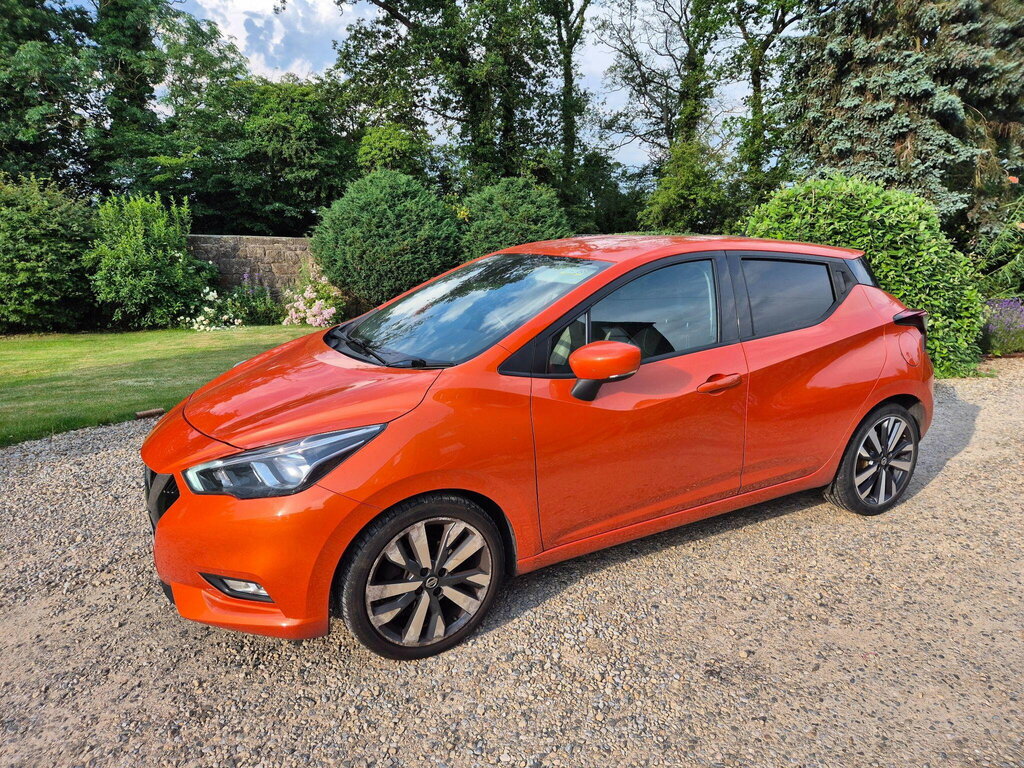 Nissan Micra 1.5 Dci Tekna Euro 6 Ss Orange