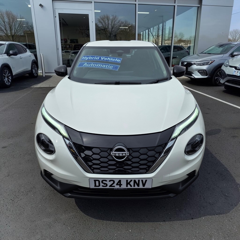Nissan Juke 1.6 Hev Hybrid Acenta Premium 24 Reg DS24KNV White #6