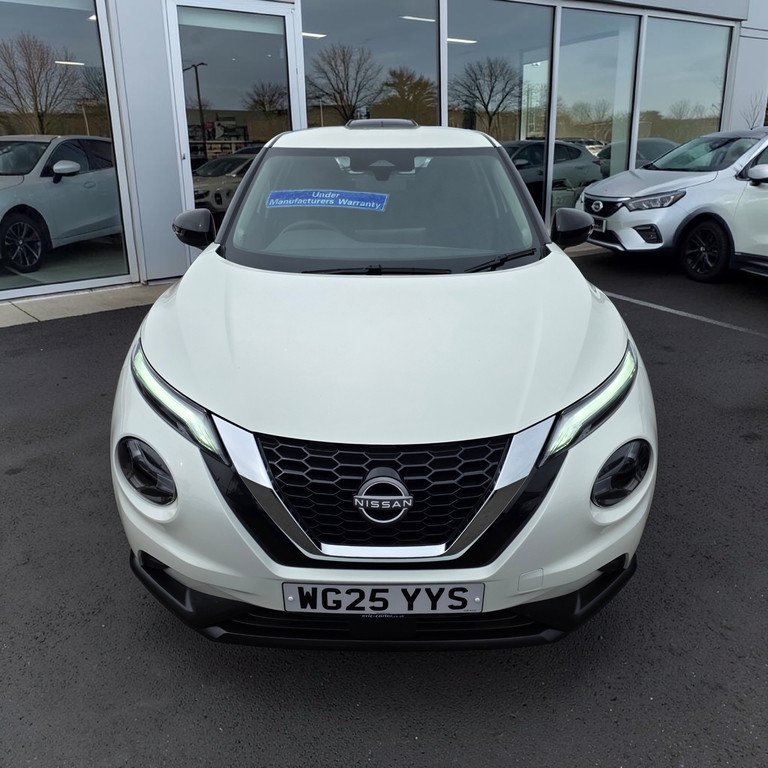 Nissan Juke Dig-t Turbo Acenta Premium Suv 25 Reg WG25YYS White #6