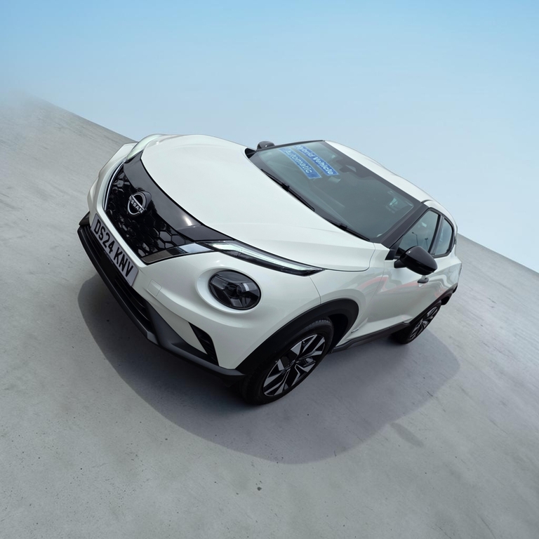 Nissan Juke Dig-t Turbo Acenta Premium Suv 25 Reg WG25YYS White #5