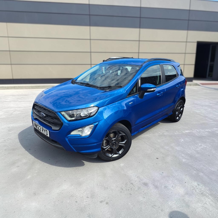Ford Ecosport St-line Turbo Suv 22 Reg Blue