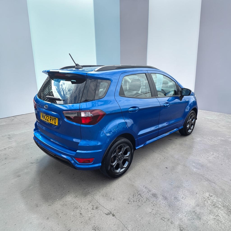 Ford Ecosport St-line Turbo Suv 22 Reg Blue #2