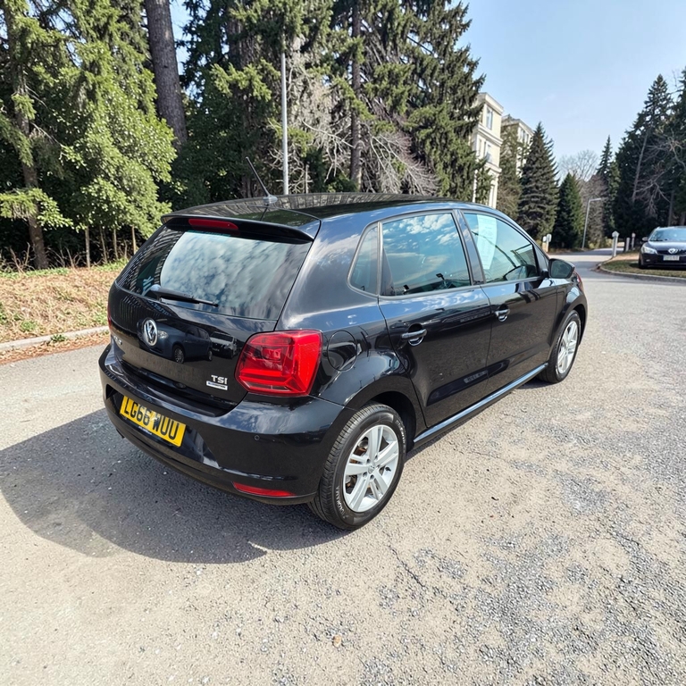 Volkswagen Polo 1.2 Tsi Match LG66WUU Black #2
