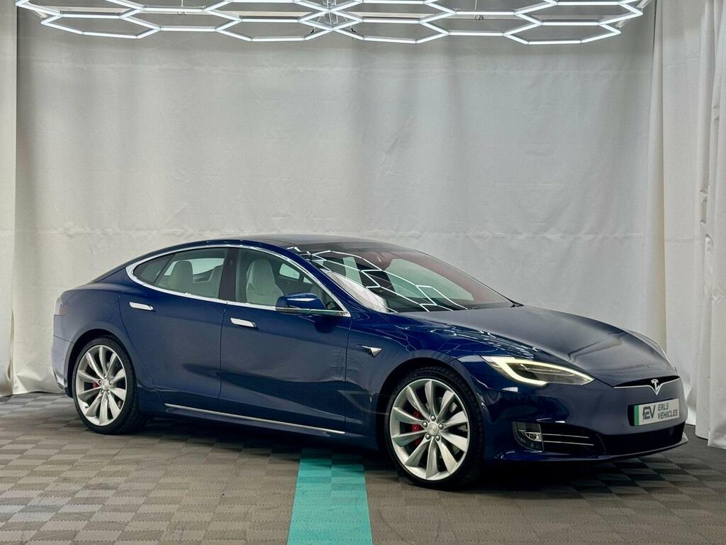 Tesla Model S Hatchback P100dl Dual Motor 4Wd Ludicr Blue #5