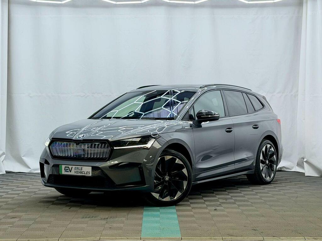 Skoda ENYAQ Suv Iv 82Kwh 80 Sportline Dc125kw 2022 CX72XTB Grey #3