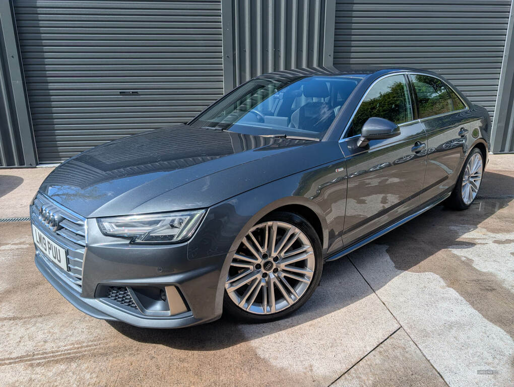Audi A4 40 Tdi Quattro S Line S Tronic Grey
