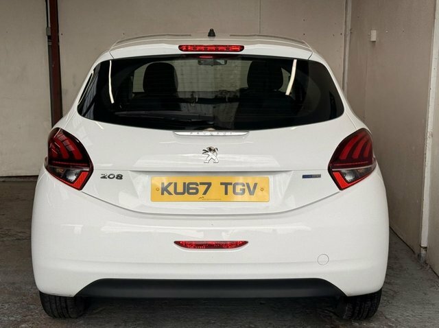 Peugeot 208 2017 1.2 Puretech Active Hatchback Manu KU67TGV White #4