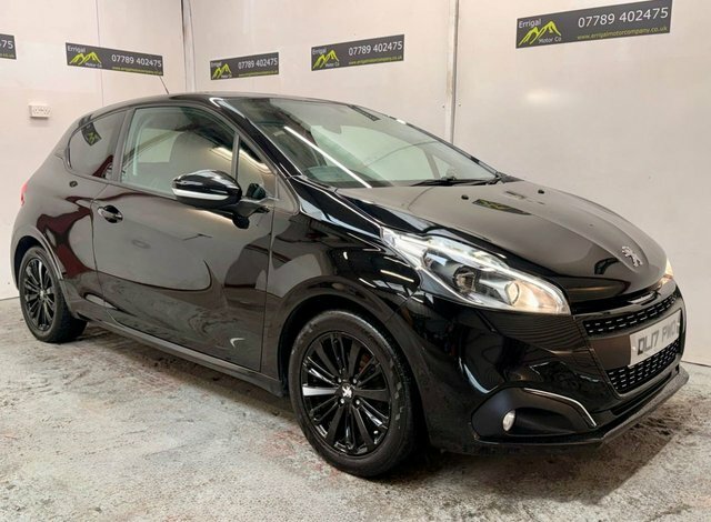 Peugeot 208 2017 1.2 Puretech Black Edition Hatchback Petr Black