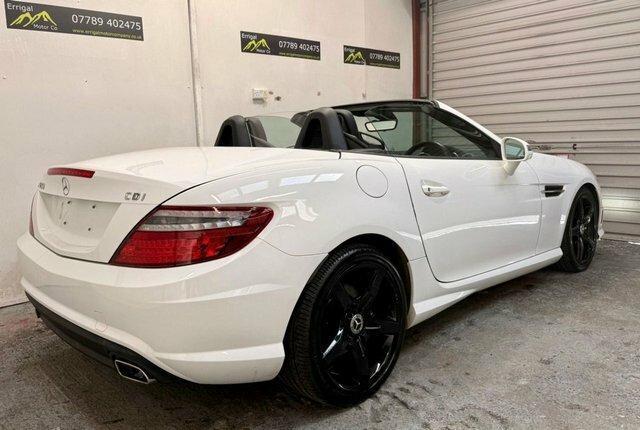 Mercedes-Benz SLK 2014 2.1 Slk250 Cdi Amg Sport Convertible Dies White #2