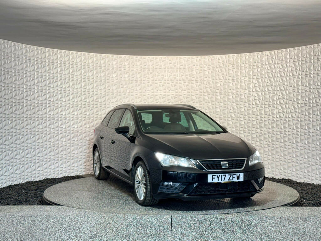 Seat Leon 1.6 Tdi Se Dynamic Technology St Euro 6 Ss FY17ZFW Black #4