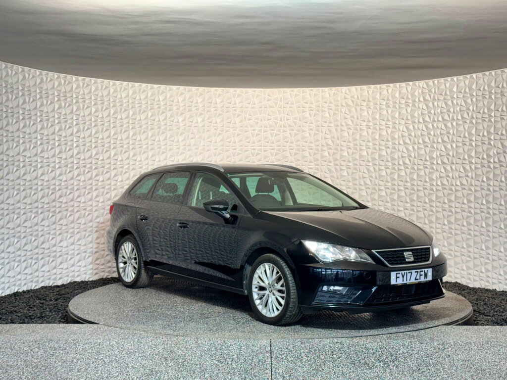Seat Leon 1.6 Tdi Se Dynamic Technology St Euro 6 Ss FY17ZFW Black #5