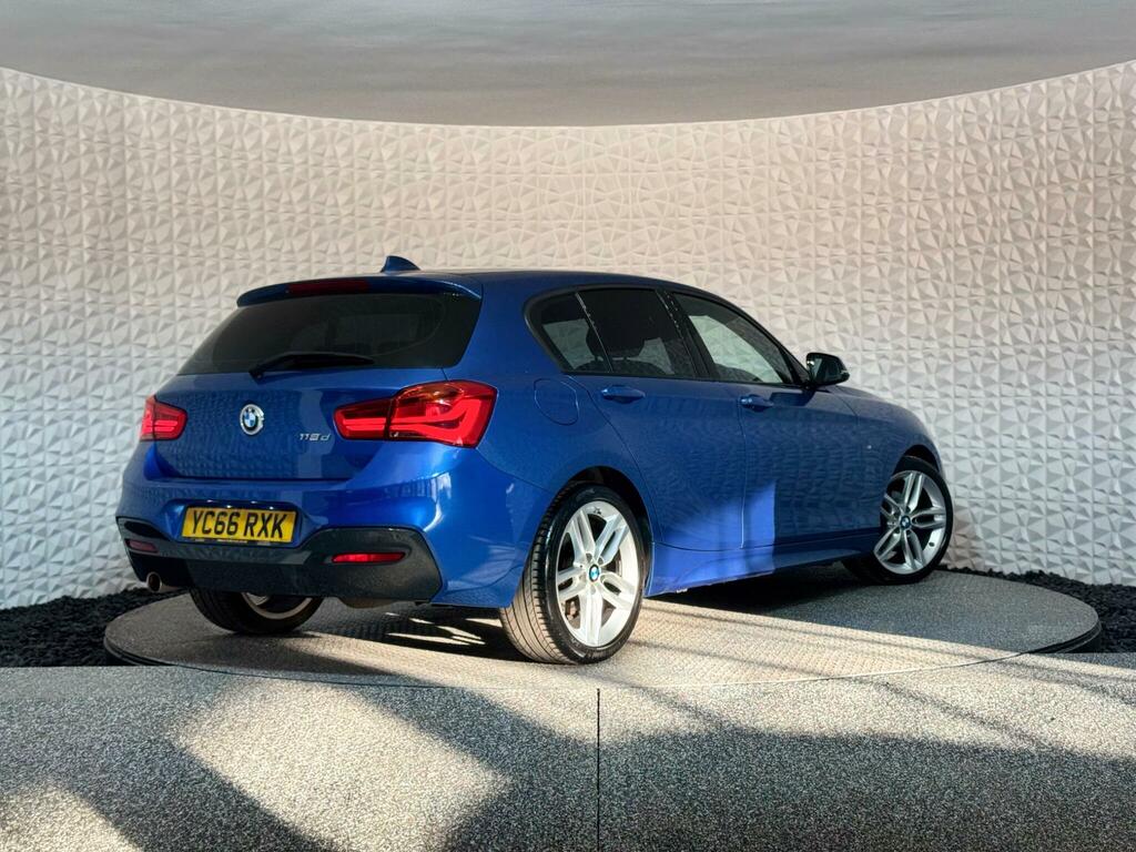 BMW 1 Series 2.0 118D M Sport Euro 6 Ss Blue #2