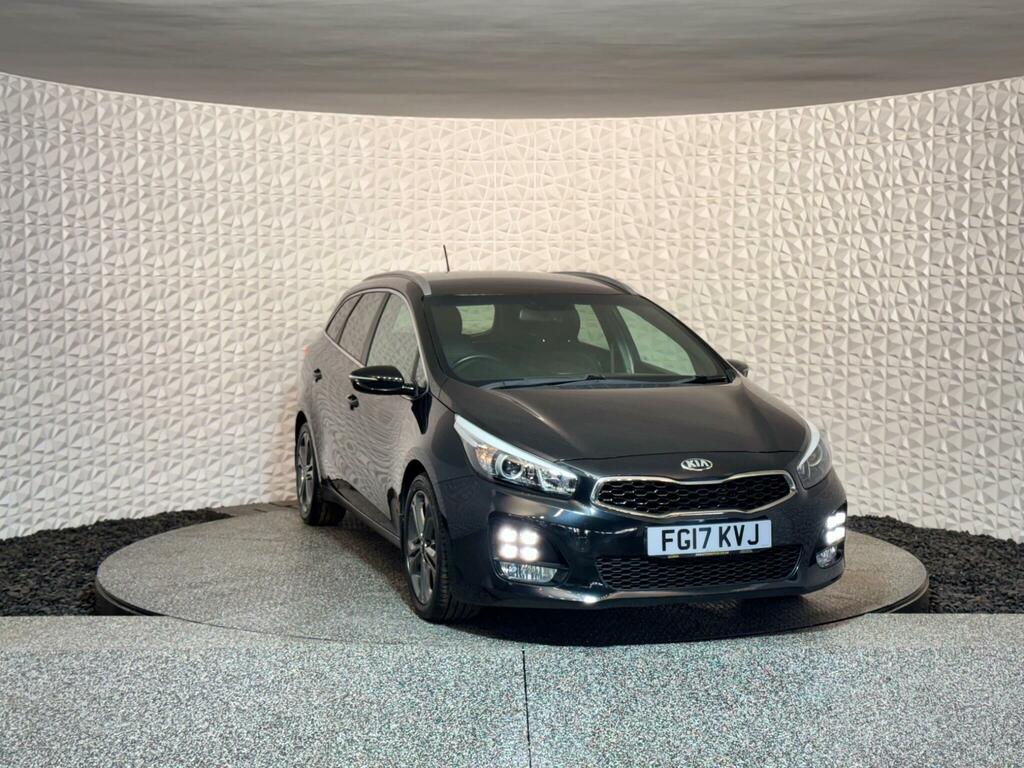 Kia Ceed 1.6 Crdi Gt-line Sportswagon Euro 6 Ss FG17KVJ Black #4