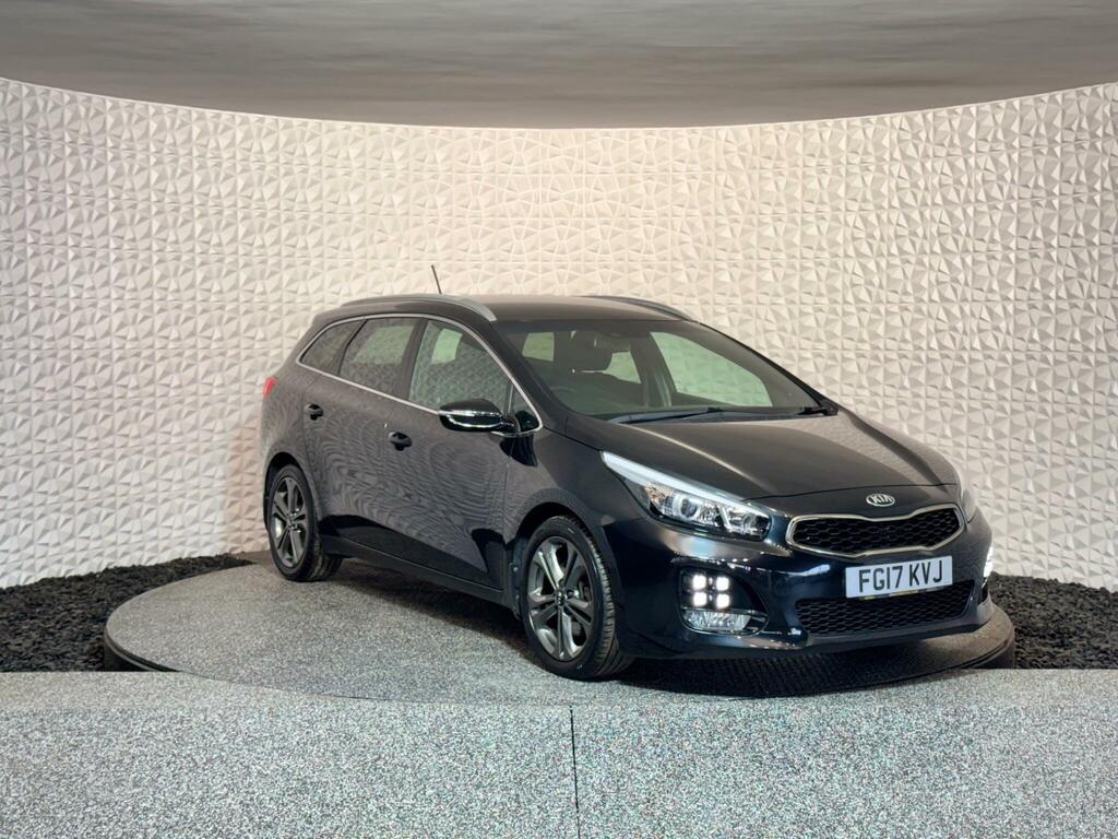 Kia Ceed 1.6 Crdi Gt-line Sportswagon Euro 6 Ss FG17KVJ Black #5