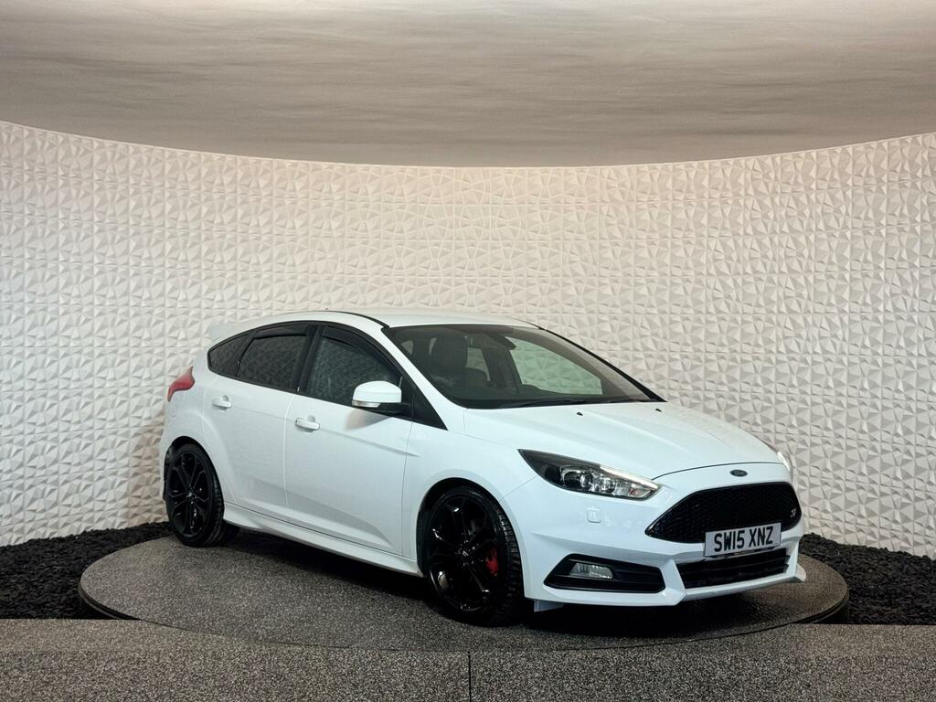 Ford Focus 2.0 Tdci St-3 Euro 6 Ss White #5