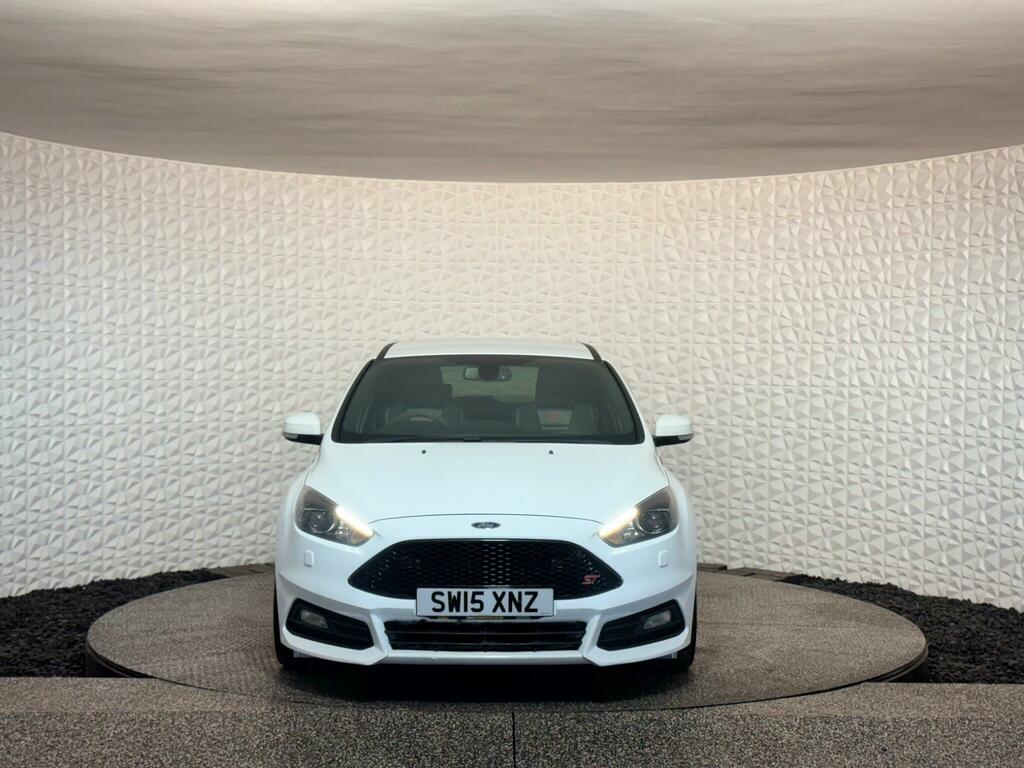 Ford Focus 2.0 Tdci St-3 Euro 6 Ss White #3