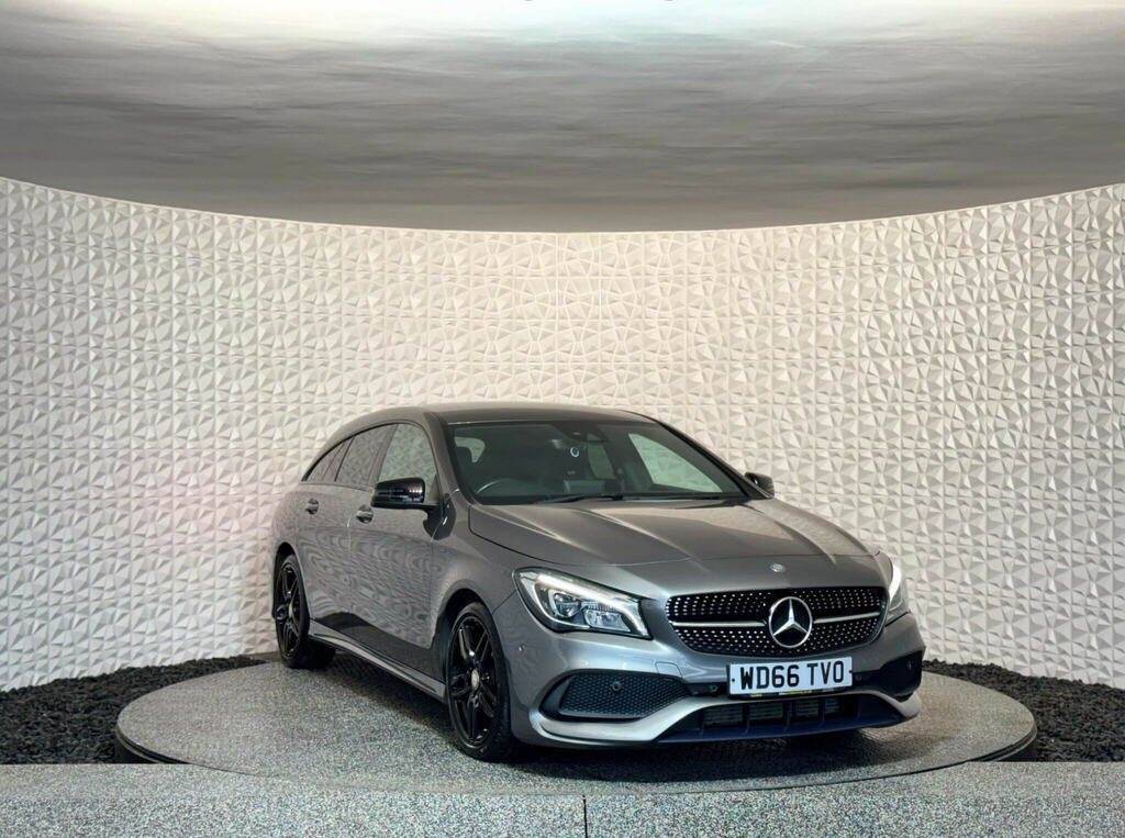 Mercedes-Benz CLA Class 2.1 Cla200d Amg Line Shooting Brake Euro 6 Ss 5 WD66TVO Grey #4