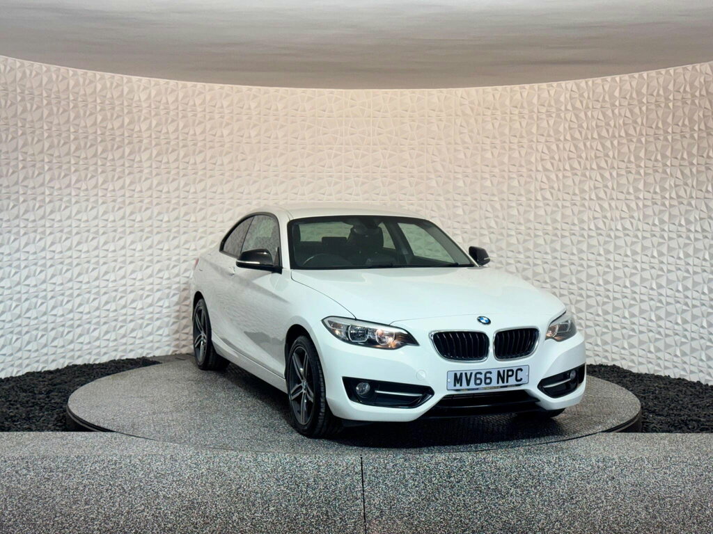 BMW 2 Series 2.0 218D Sport Euro 6 Ss White #4