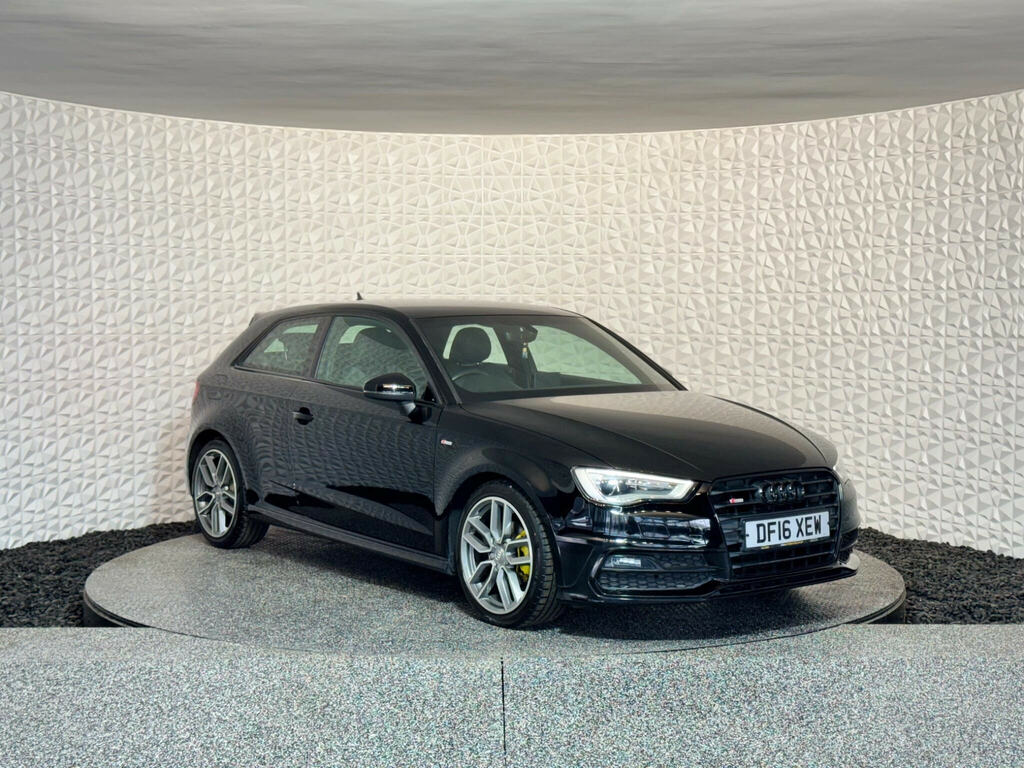Audi A3 1.6 Tdi S Line Euro 6 Ss Nav Black #5