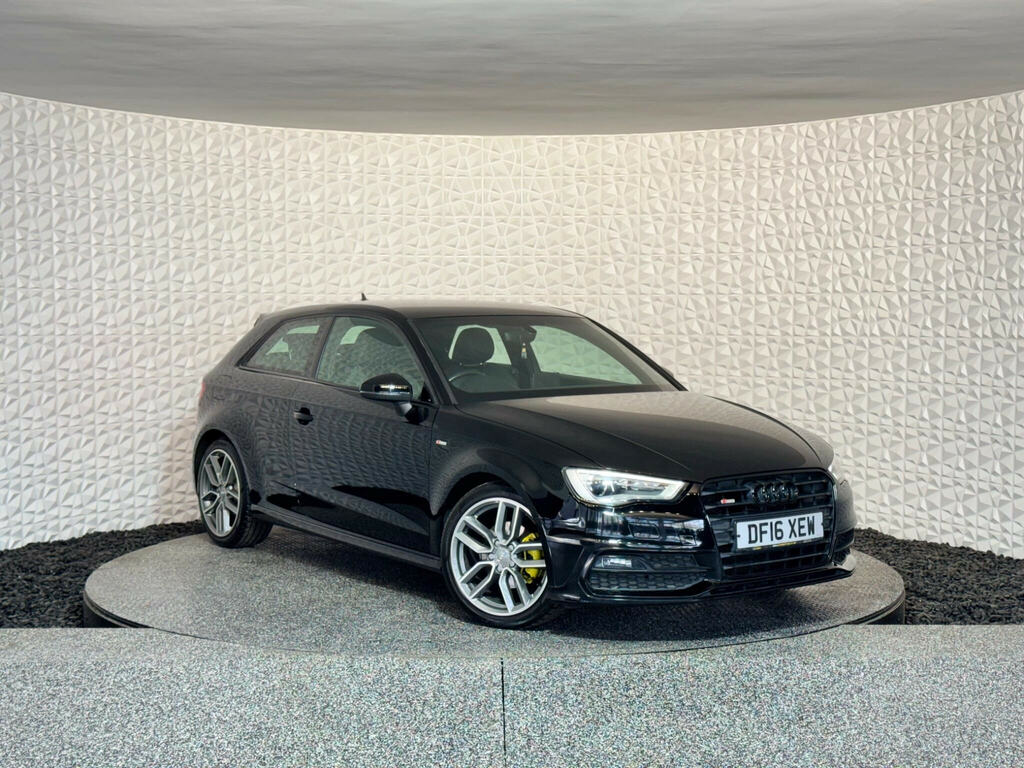 Audi A3 1.6 Tdi S Line Euro 6 Ss Nav Black